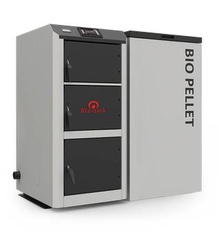 Kocioł KRZACZEK SKP MAX 12 P TYŁ na pellet czopuch od tyłu 5 klasa