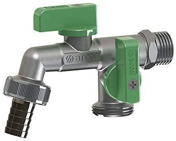 Zawór kulowy czerpalny antykamienny NANO DOBLE 1/2GZ x 3/4GZ + 3/4GZ x 15 ARCO 00472