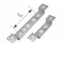 Płytka montażowa odsadzona metalowa podwójna L = 50 mm KAN-therm 1700210013