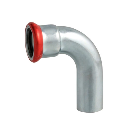 Kolano jednokielichowe Vesbo CZ1K90-35 zaprasowane 90° 35×35