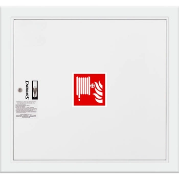 Hydrant wnękowy Supron S-25-W30-P-9003 DN25 30 m zamek patent RAL 9003