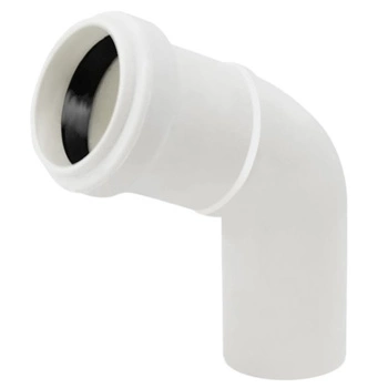 Kolano kanalizacyjne FI 32 67° PP BIAŁE KANPLAST KOL PP 032/67