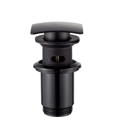 Korek click-clack Invena SC-B1-139-L uniwersalny duży grzybek kwadrat czarny mosiężny