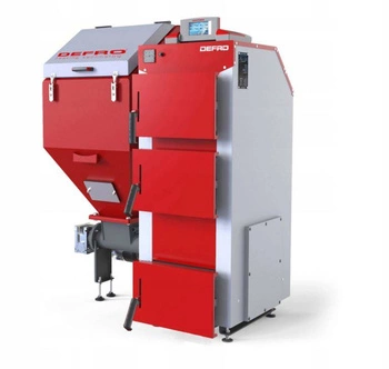 Kocioł automatyczny 5 klasa KOMFORT EKO MINI 24 kW LEWY na paliwo stałe DEFRO KCO-KE-24-MINI-L