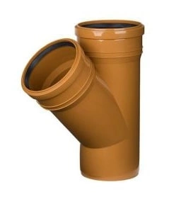 Trójnik kanalizacyjny LEO MINOR T6 160-160-45ST PN-EN 1852 S16 1003489