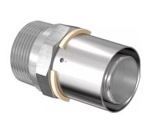 Złączka z gwintem zewnętrznym UPONOR S-PRESS 1046906 50-R2