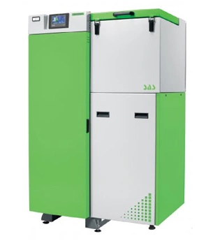 Kocioł BIO EFEKT 42 kW prawy TECH na paliwo stałe SAS KOT-BIOEFT-042-P-T2