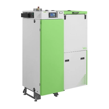 Kocioł EFEKT 14 kW prawy czopuch do góry TECH na paliwo stałe SAS KOT-EFT-014-P-CG-T2