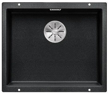 Komora SUBLINE 500-U Silgranit PuraDur Antracyt, InFino BLANCO 523432