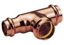 IBP Trójnik redukcyjny 22x22x15 CU B Press Gas PG5130 0222215