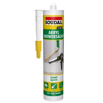 Akryl uniwersalny Soudal Czarny 280ml