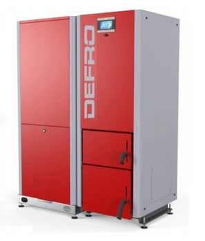 Kocioł automatyczny 5 klasa GAMMA 30 kW LEWY na paliwo stałe DEFRO KCO-GAMMA-30-L