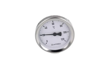 Termometr bimetaliczny przylgowy ATh 63 F,fi63 mm, 0÷120°C, do rur 3/8