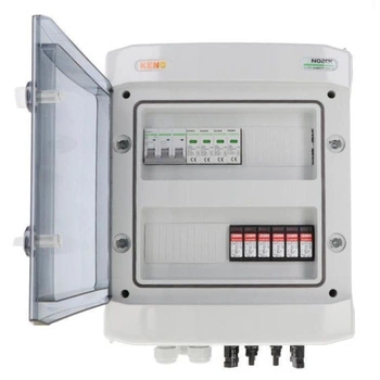 Rozdzielnica przyłączeniowa DCAC z ogranicznika przepięć Phoenix 1000V typu 1+2, 2 x łańcuch PV 2 x MPPT MPPTSH-696 DCAC