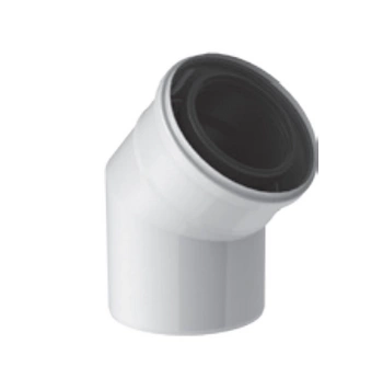 Kolano 45° Ø60/100mm białe JEREMIAS TWPL18060/100