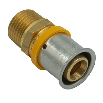 Złączka mosiężna GZ Press - 20 R1/2