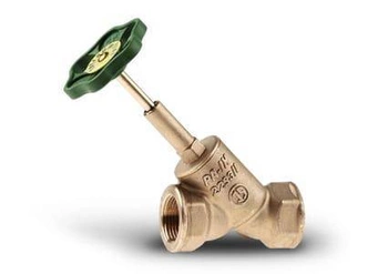 Zawór grzybkowy skośny DN 20 mosiężny AGAFLEX 40150520