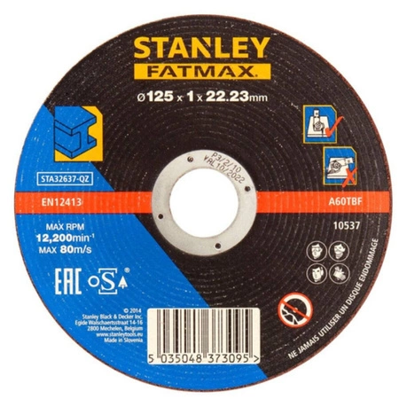 Tarcza do cięcia kamienia Stanley STA32637-QZ 125X22,2X1 