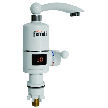 Elektryczna termostatyczna bateria umywalkowa Ferroli Argo IEWH01