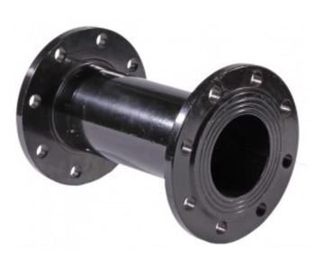 Króciec dwukołnierzowy FF szary DN 80 x 500 (8 otw.) PN 10 NORSON 1-212 088 500 00