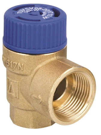 Zawór bezpieczeństwa do zasobników c.w.u. MSW, 6 bar, Rp3/4