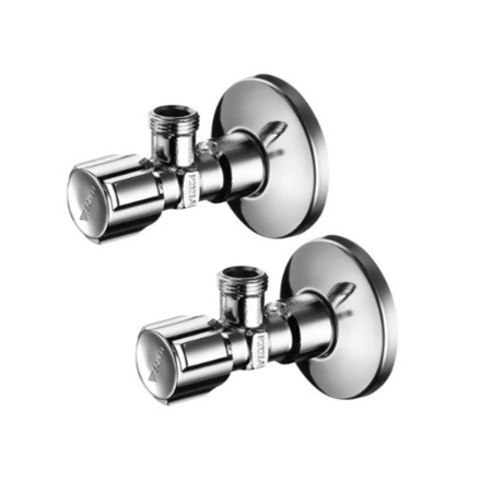 Zestaw zaworów kątowych Schell Comfort  1/2X3/8