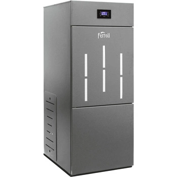 Kocioł na pellet Ferroli BIOPELLET PRO 8 LSBBP08T zautomatyzowany ze zintegrowanym zbiornikiem na pellet 105 kg 8 kW
