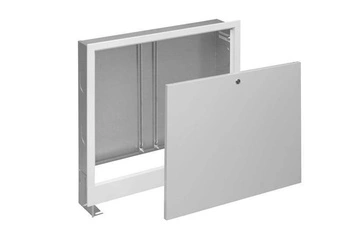 Szafka NANOPANEL do rozdzielaczy, podtynkowa SNP, 565 x 575-665 x 110-170, 8-sekcyjna NANOPANEL NAN 120008