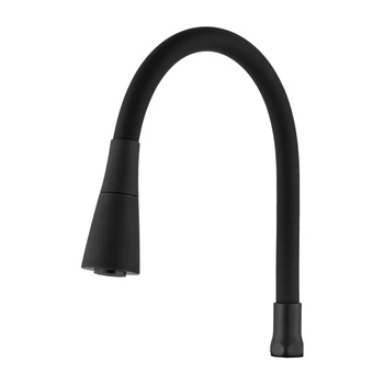 Dwufunkcyjna elastyczna wylewka Invena sc-b1-223-l do baterii zlewozmywakowej plus, czarna