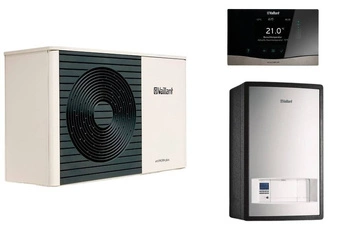Pakiet z pompą ciepła aroTHERM plus monoblok VWL 75/6A + Moduł naścienny MEH 97/6 + Regulator pogodowy VRC 720 VAILLANT 0010044186