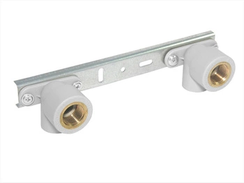 Kolano PP VESBO 358-100 wieszakowe 20X1/2GW Z PŁYTKĄ ALUMINIOWĄ L100