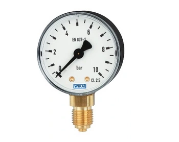 MANOMETR  111.10.063 10 BAR DOLNY M12X1,5 TWORZYWO 7390665