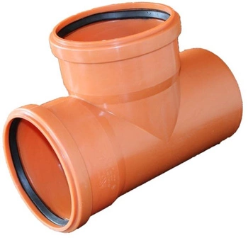 Trójnik kanalizacyjny FI 315/315 < 87 PP KACZMAREK 0720303390