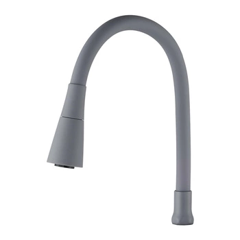 Dwufunkcyjna elastyczna wylewka Invena sc-b1-225-l do baterii zlewozmywakowej plus, szara