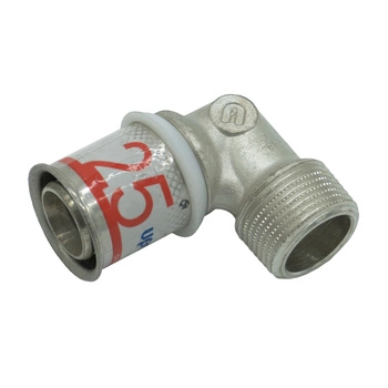 S-Press PLUS Kolano z gwintem zewn. 25-R3/4