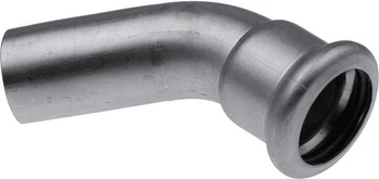 Kolano nyplowe 45° Inox - 88.9 KAN-therm 1609068072