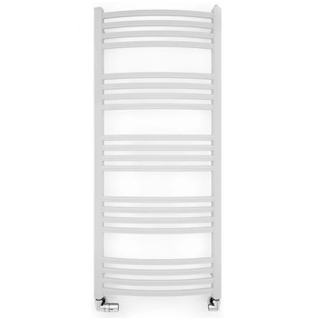 Grzejnik łazienkowy LENA 1140x536 biały RAL 9016 525W podł. dolne TERMA WGLEN114053K916SX