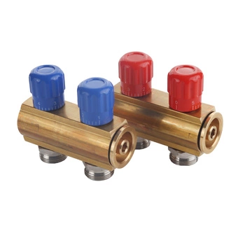 Rozdzielacz CWU Reiter RMCWU-RB-02 2-segcyjny bez uchwytów