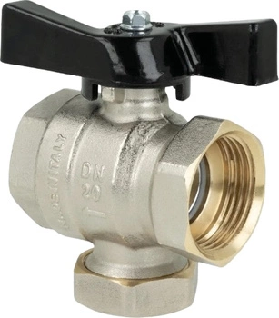 Zawór kulowy Afriso 9025200 z filtrem siatkowym i magnesem BFV 1