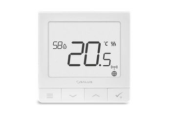 Regulator temperatury z czujnikiem wilgotności, 230V SQ610 SALUS