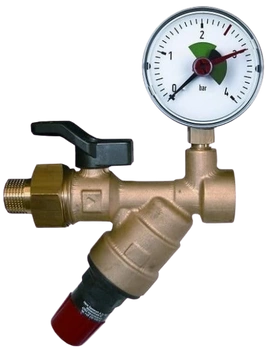 Zawór napełniający instalacje manom. DN 15, typ 2128 (2128.15.006) HUSTY 2128.15.006