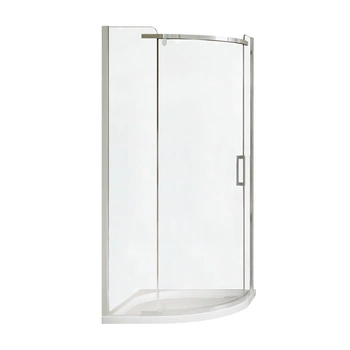 Kabina prysznicowa NEW TRENDY New Komfort K-0436 90x90x195 półokrągłe szkło o grubości 6mm powłoka Active Shield