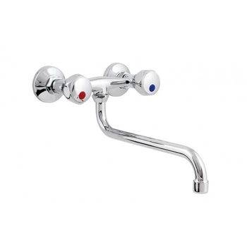 Bateria STANDARD zlewozmywakowa ścienna z wylewką S 3/4