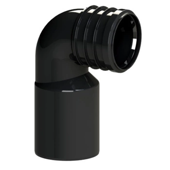 Kolano podłączeniowe do WC regulowane z uszczelką KKPOL DN90-110 ZPW-184-0-T 