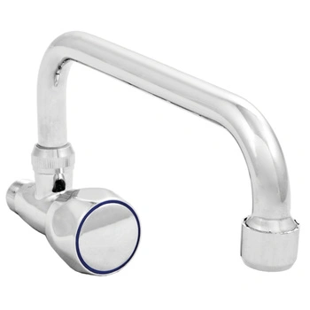 Kran czerpalny ścienny z wylewką typu U o długości 200 mm Modena Invena BU-64-F5S-L