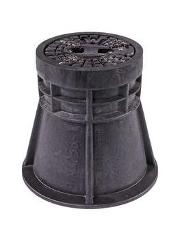 Skrzynka wodociągowa zasuwy 150 h = 270 fig. 4056 okrągła 