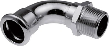 Kolano 90° GZ Steel - 54 R2