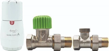 Zestaw instalacyjny Econ głowica termostatyczna Trendy Vario Term EGS05106C/FP M30x1,5 prosty 1/2