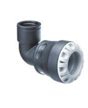 Kolano 90° PE-STAL (PUSH FIT-1015) FI 40X25 GW (wciskane) PLASSON 1015U0040010