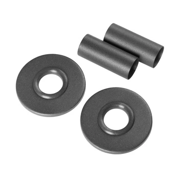 Zestaw maskujący do podłączeń grzejnika Invena grafit UA-11-G15-S